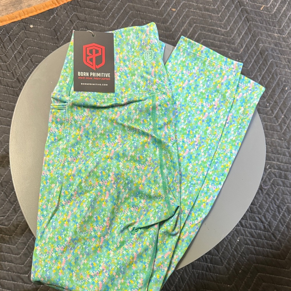 Born Primitive Kids Multicolor Patterned Leggings… - image 1